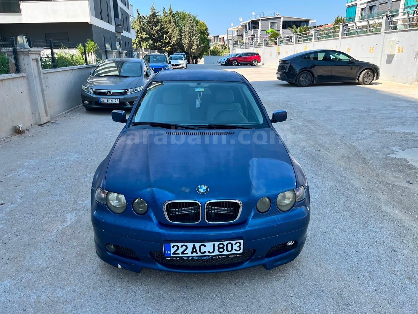 Galeriden BMW 3 Serisi 316ti Compact 2003 Model İzmir 299.000 km Lacivert 3
