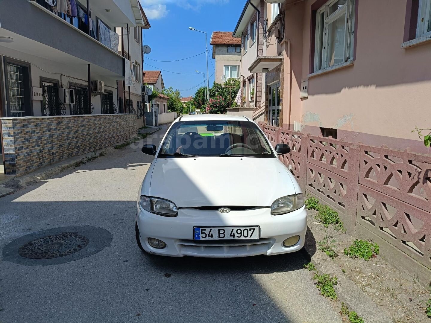 Sahibinden Hyundai Accent 1.3 LS 1998 Model 244.000 km Beyaz 1