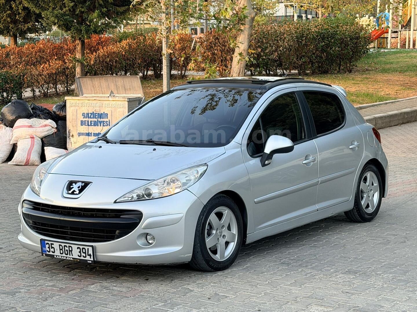 ACİL454950TL2009 PEUGEOT 207 1.6 HDİ CAM TAVAN MULTİMEDİA 3