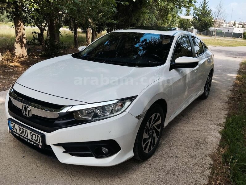 Sahibinden Otomatik Honda Civic 1.6i VTEC Eco Elegance 2018 Model 139.000 km Beyaz