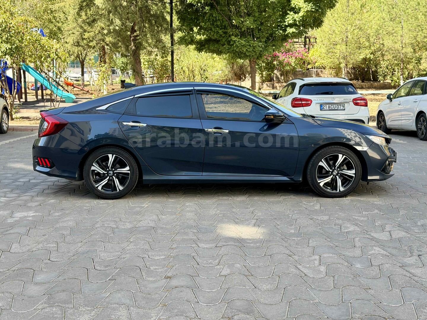 Sahibinden Honda Civic 1.6i VTEC Executive 2021 Model 243.000 km Mavi (metalik) 4