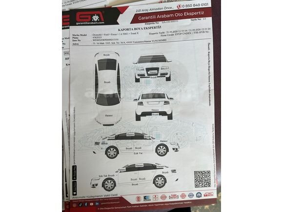 Sahibinden Ford Focus 1.6 TDCi Trend X 2010 Model Manisa 159.635