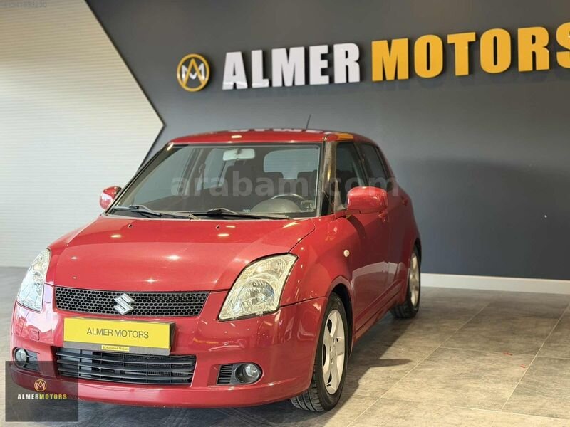 ALMER MOTORS'dan 2007 MODEL LANSMAN RENK OTOMATİK SUZUKI SWİFT 4