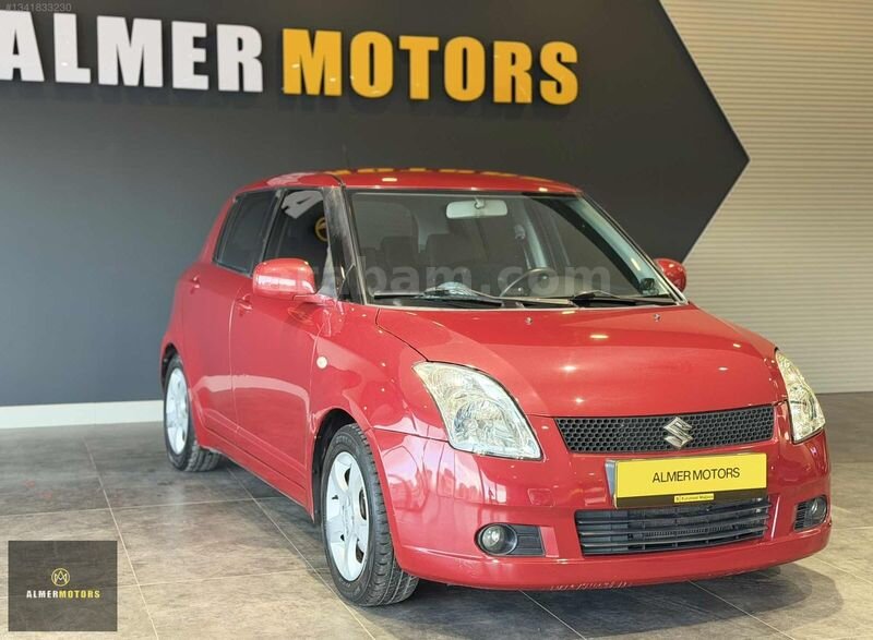 ALMER MOTORS'dan 2007 MODEL LANSMAN RENK OTOMATİK SUZUKI SWİFT 5