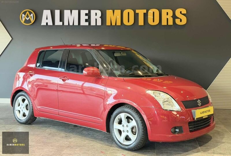 ALMER MOTORS'dan 2007 MODEL LANSMAN RENK OTOMATİK SUZUKI SWİFT