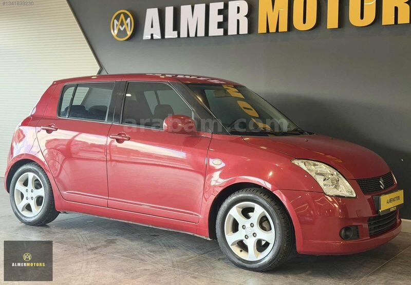 ALMER MOTORS'dan 2007 MODEL LANSMAN RENK OTOMATİK SUZUKI SWİFT 7