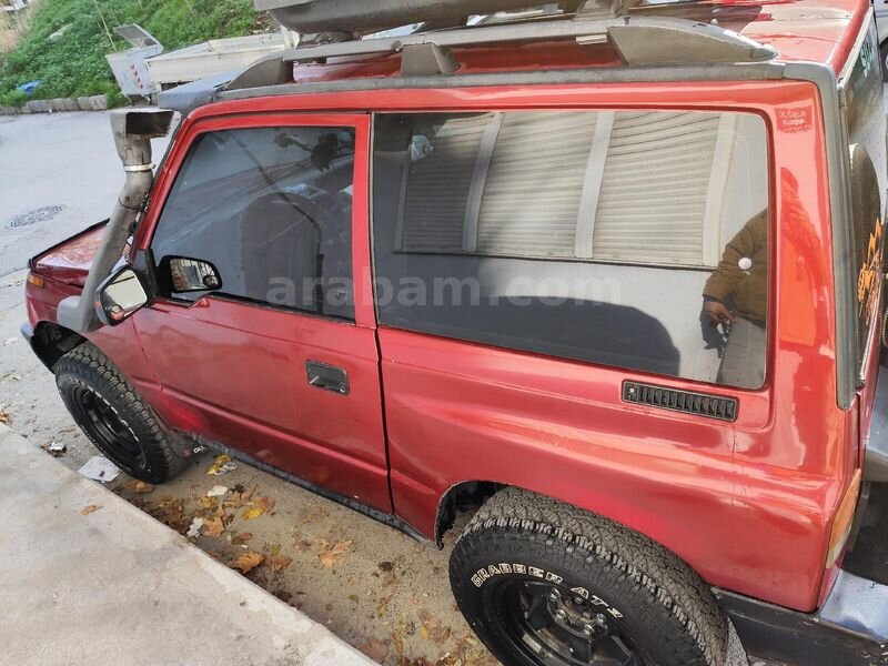 Sahibinden Suzuki Vitara LX 1990 Model 250.000 KM Bordo 7
