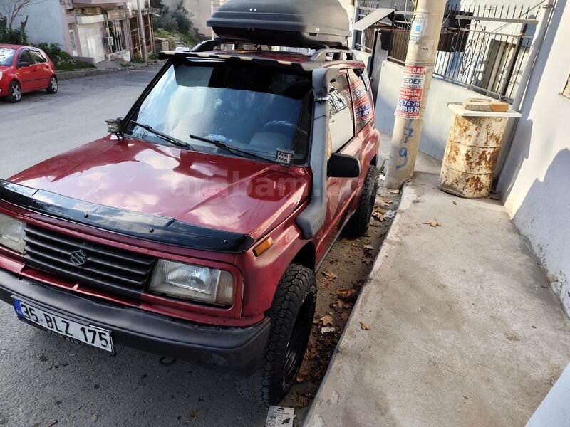 Sahibinden Suzuki Vitara LX 1990 Model 250.000 KM Bordo 4