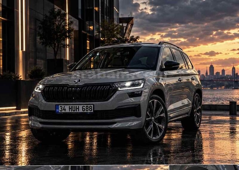 Sahibinden Skoda Kodiaq 1.5 TSI Sportline 2023 Model 90.000 KM Gri 2