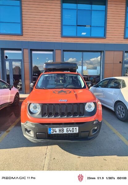 Sahibinden Jeep Renegade 1.6 MultiJet Limited 2014 Model 197.000 KM Turuncu