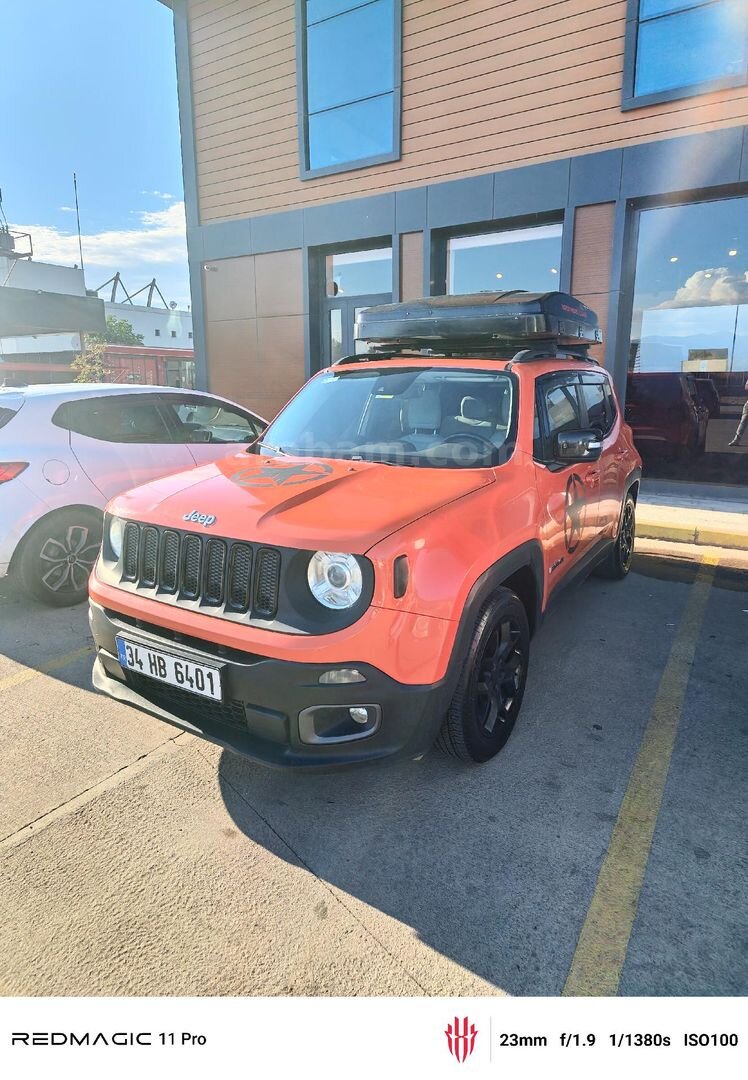 Sahibinden Jeep Renegade 1.6 MultiJet Limited 2014 Model 197.000 KM Turuncu 2