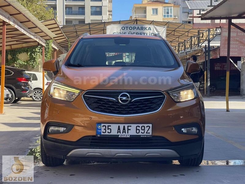 2017 OPEL MOKKA X 1.6CDTI ENJOY BOYASIZ TRAMERSİZ CAM TAVAN