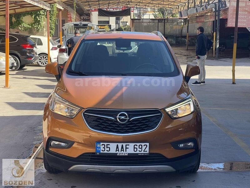 2017 OPEL MOKKA X 1.6CDTI ENJOY BOYASIZ TRAMERSİZ CAM TAVAN 2