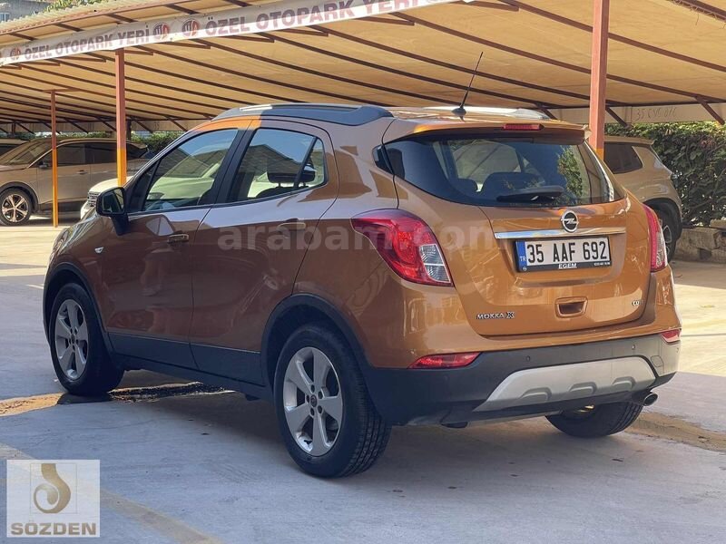 2017 OPEL MOKKA X 1.6CDTI ENJOY BOYASIZ TRAMERSİZ CAM TAVAN 6