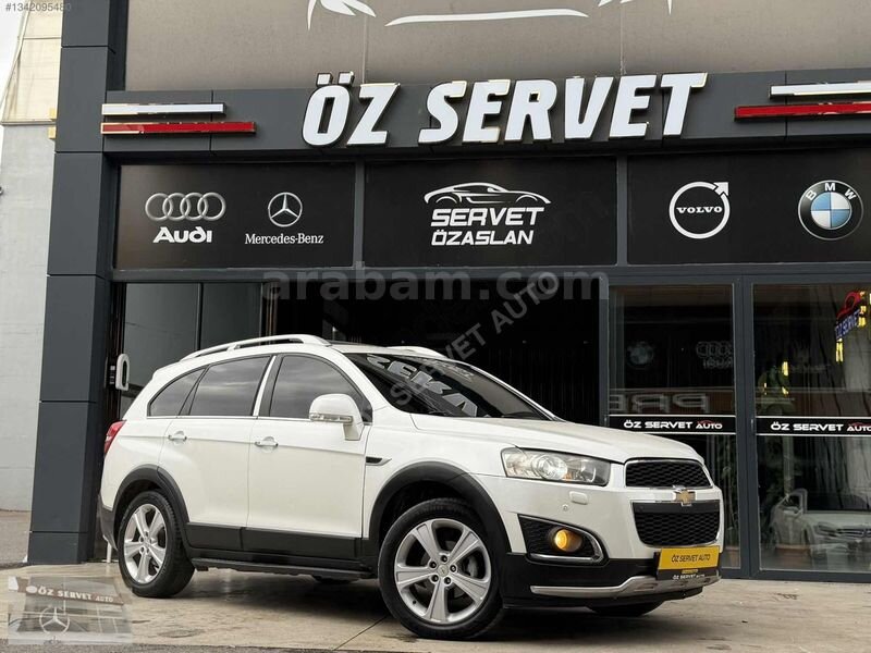 2013 CAPTIVA LTZ 7 KİŞİLİK HATASIZ BEYAZ_ÖZ SERVET_
