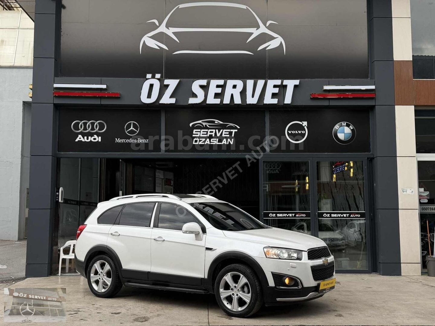2013 CAPTIVA LTZ 7 KİŞİLİK HATASIZ BEYAZ_ÖZ SERVET_ 3