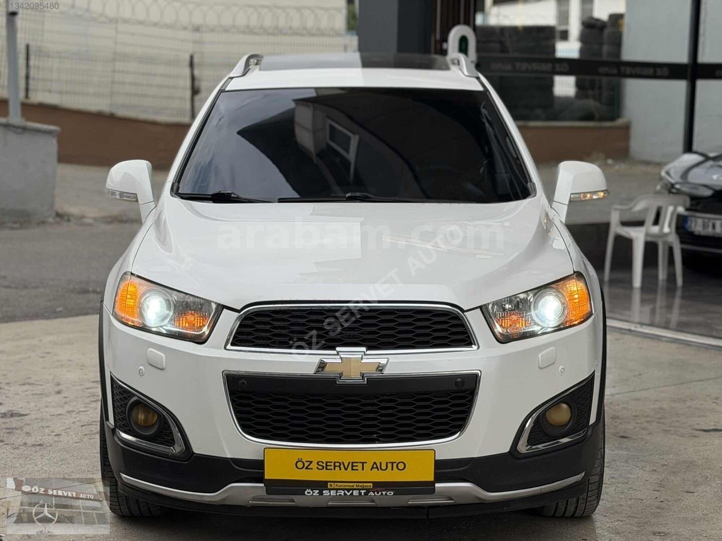 2013 CAPTIVA LTZ 7 KİŞİLİK HATASIZ BEYAZ_ÖZ SERVET_ 5