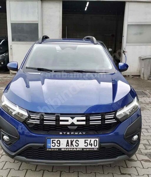 Sahibinden Dacia Sandero Stepway 1.0 Tce Expression 2024 Model Kırklareli 19.000KM Mavi