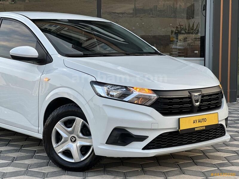 -AY AUTO- 2021 SANDERO 1.0T - OTOMATİK - DEĞİŞENSİZ - BAKIMLI - 4