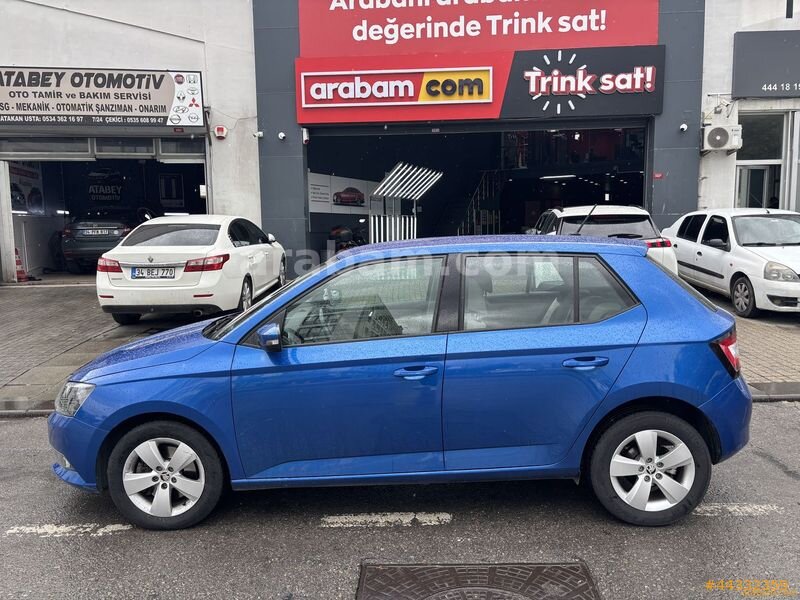 Galeriden Skoda Fabia 1.2 TSI Style 2016 Model İstanbul 36.964 KM Mavi 7