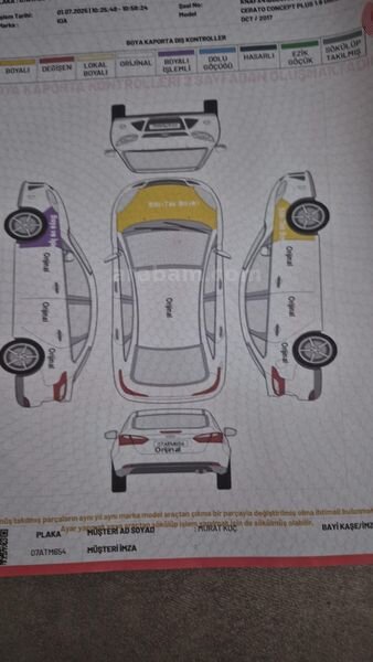 Sahibinden Kia Cerato 1.6 CRDi Concept Plus 2017 Model 5