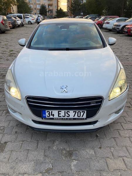 Sahibinden Peugeot 508 1.6 e-HDi Access 2012 Model 206.000 KM Beyaz Değişensiz 1