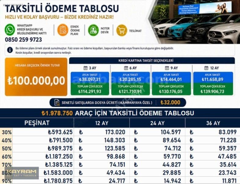 KAYRAM'DAN HATASIZ CAM TAVAN ŞİMDİ AL, 3 AY SONRA ÖDEMEYE BAŞLA 2