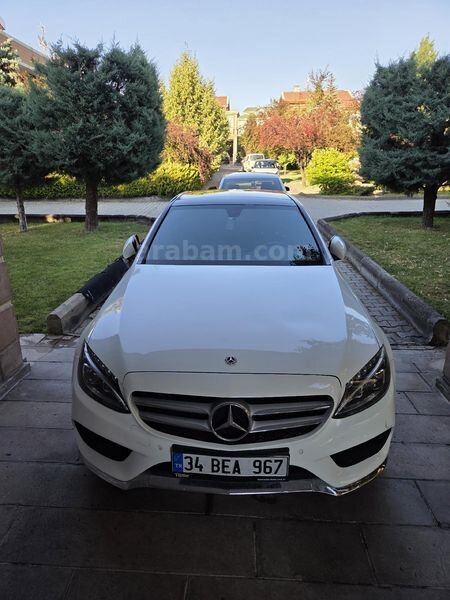 Sahibinden Mercedes - Benz C 180 AMG 9G-Tronic 2017 Model 194.000 KM Beyaz 5