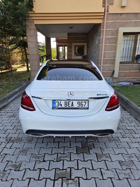 Sahibinden Mercedes - Benz C 180 AMG 9G-Tronic 2017 Model 194.000 KM Beyaz 4