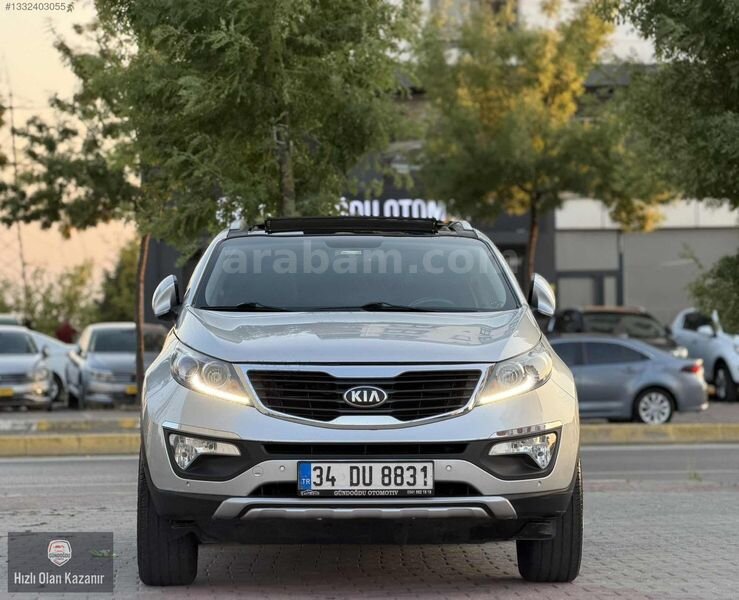 2013 MODEL KİA SPORTAGE 1.6 GDİ CONCEPT PLUS CAM TAVAN 85 BİN 2