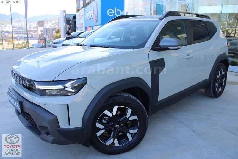 TOYOTA PLAZA AYYILDIZ'DAN DUSTER 1.6 HYBRİD TECHNO HATASIZ