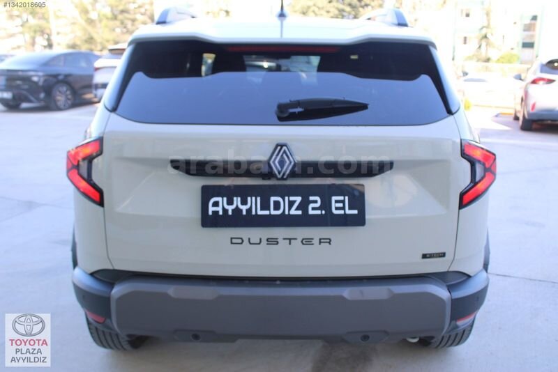 TOYOTA PLAZA AYYILDIZ'DAN DUSTER 1.6 HYBRİD TECHNO HATASIZ 5