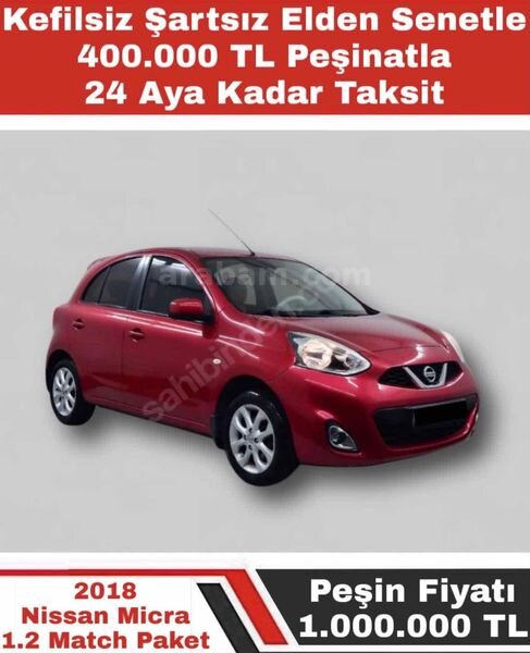 400.000TL PEŞİN KALANI 24 AY ELDEN SENETLE