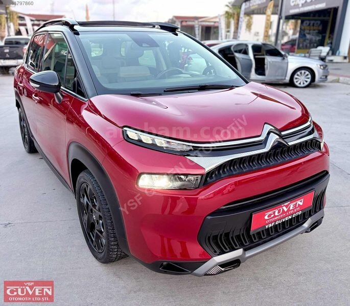 2023 C-3 AIRCROSS OTOMATİK SHİNE CAM TAVAN ÇİFT RENK 130 HP