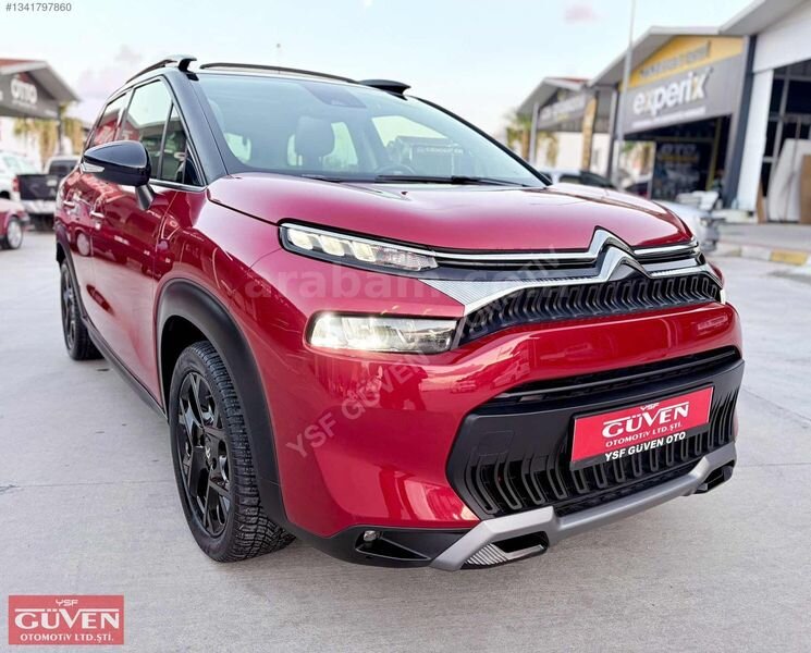 2023 C-3 AIRCROSS OTOMATİK SHİNE CAM TAVAN ÇİFT RENK 130 HP 2