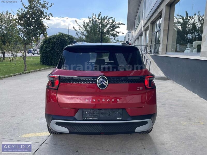 2026 CITROEN C3 AirCross 1.2 145 hp Hibrit PLUS 6001KM SIFIR GİB 5