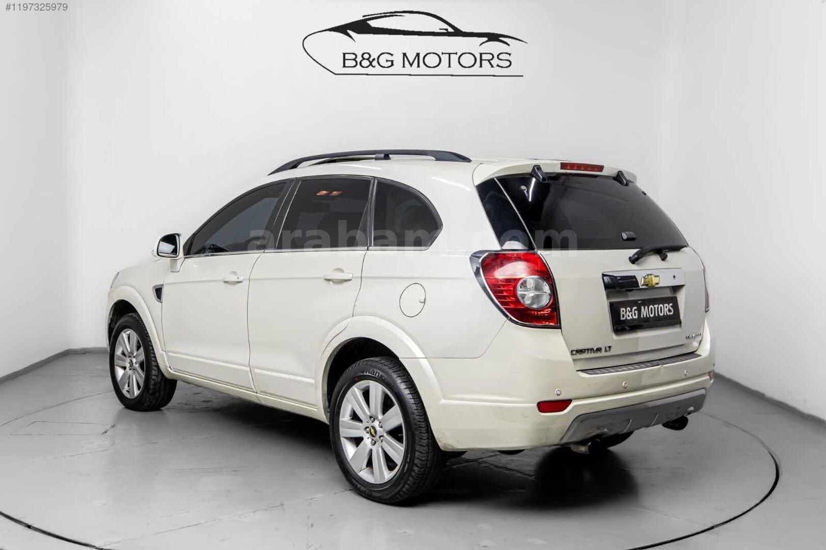 B&GMOTORS'DAN/CAPTİVA/SUNROOF/OTOMATİK/SENETLE/PEŞİNAT:230.000TL 7