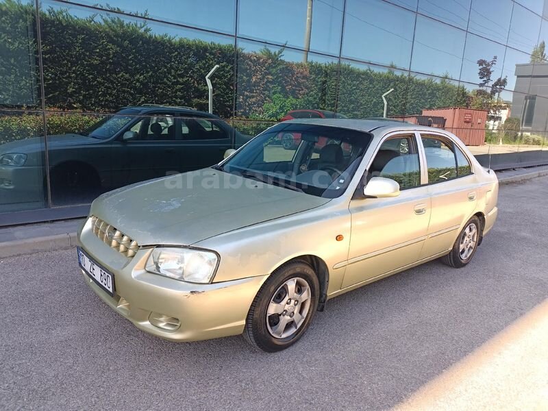 KLİMALI 2003 MODEL ACCENT 1.5 DOCH GL LPG'Lİ
