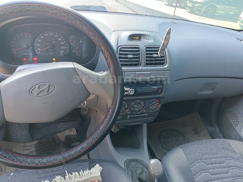 KLİMALI 2003 MODEL ACCENT 1.5 DOCH GL LPG'Lİ 7