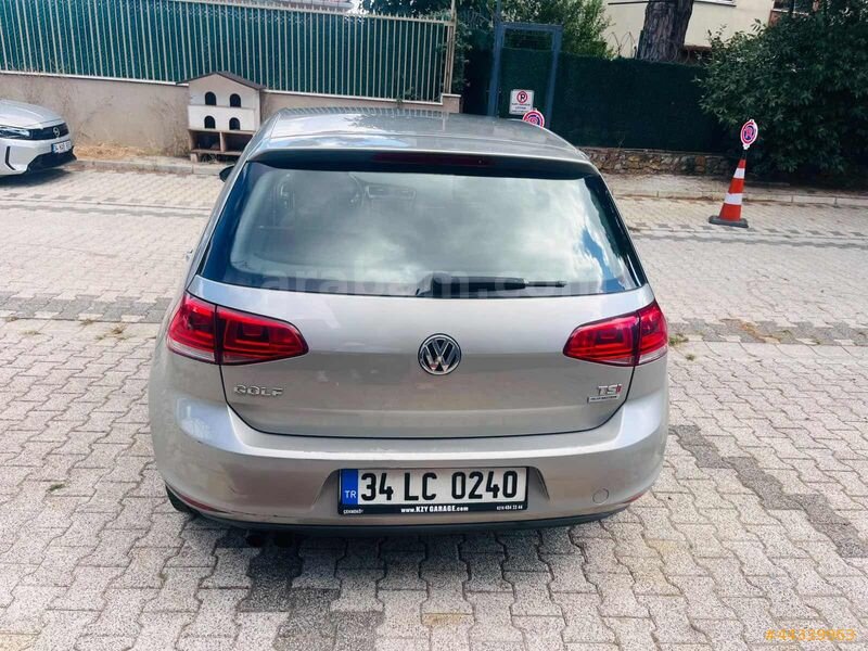 K.K 12 TAKSİT 2014 MODEL 1.4 TSİ GOLF DEĞİŞENSİZ 103 BİN KM DE 7