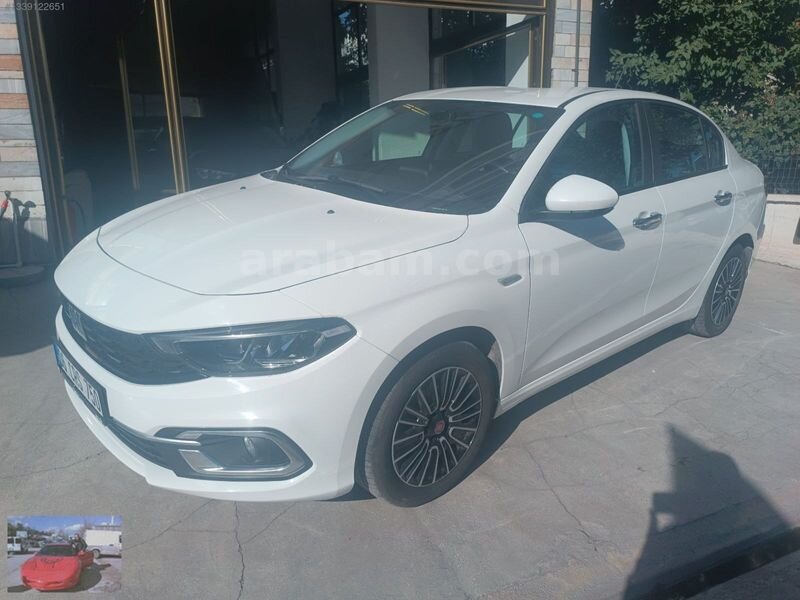 2021 Model Beyaz Fiat Egea 1.4 Fire Sedan 43.750 Km'de