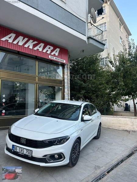2021 Model Beyaz Fiat Egea 1.4 Fire Sedan 43.750 Km'de 2