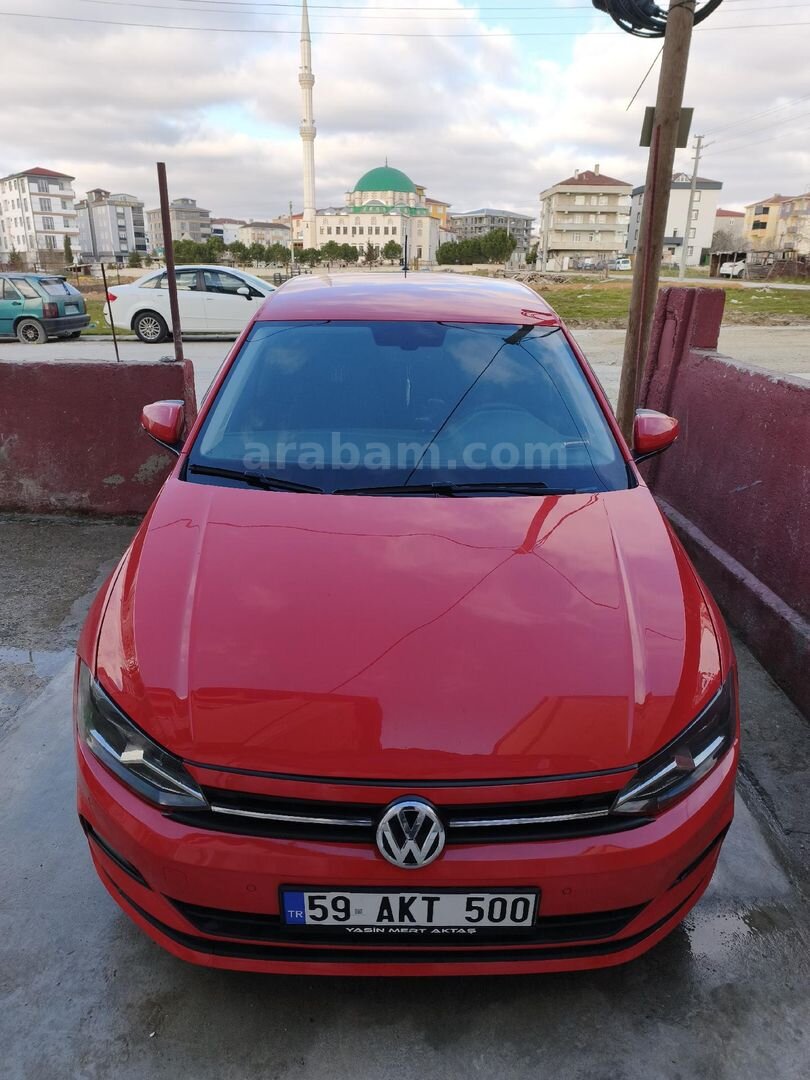Sahibinden Volkswagen Polo 1.0 TSi Comfortline 2018 Model 225.000 KM Kırmızı 1