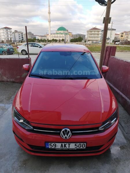 Sahibinden Volkswagen Polo 1.0 TSi Comfortline 2018 Model 225.000 KM Kırmızı
