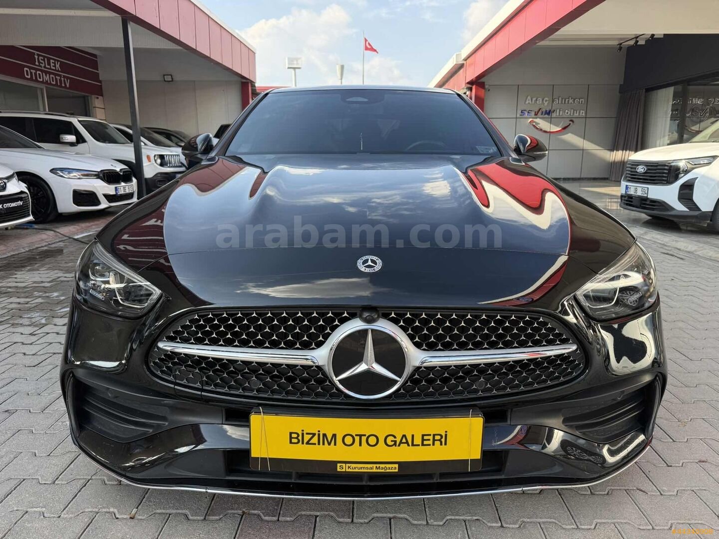 BİZİM OTO'DAN 2023 C200 AMG HATASIZ BOYASIZ KOMPLE PPF 1