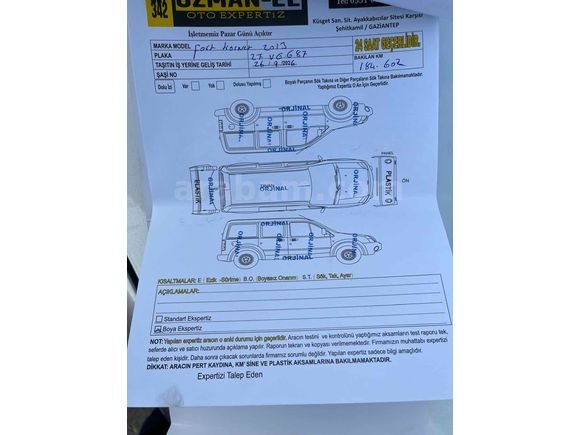 Galeriden Ford Tourneo Connect 1.8 TDCI SWB Silver 2013 Model