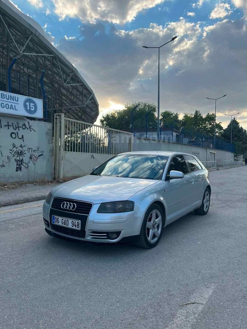 Sahibinden Audi A3 Sportback 1.6 Ambition 2004 Model Ankara 350.000 KM Gri (Gümüş) 1