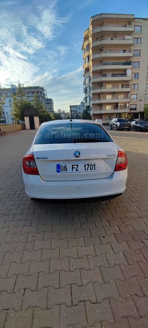 Sahibinden Skoda Rapid 1.4 TDI GreenTec Style 2016 Model Mardin 115.000 KM Beyaz 7