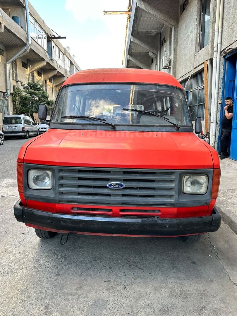 Galeriden Ford Mark 2 Transit 1978 Model İstanbul 300.000 KM Kırmızı 1