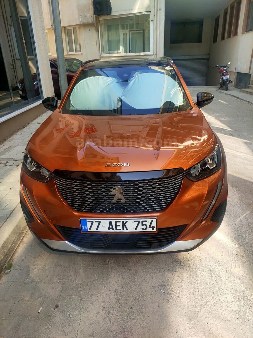 Sahibinden Peugeot 2008 1.2 PureTech Allure 2023 Model Çanakkale 76.000 KM Turuncu 6